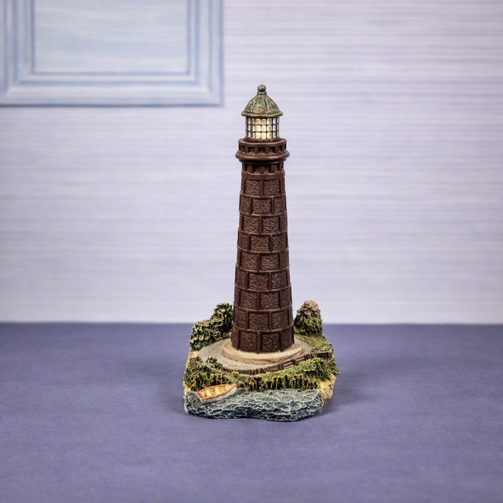 Harbour Lights Bolivar Lighthouse Figurine Texas Coastal Decor